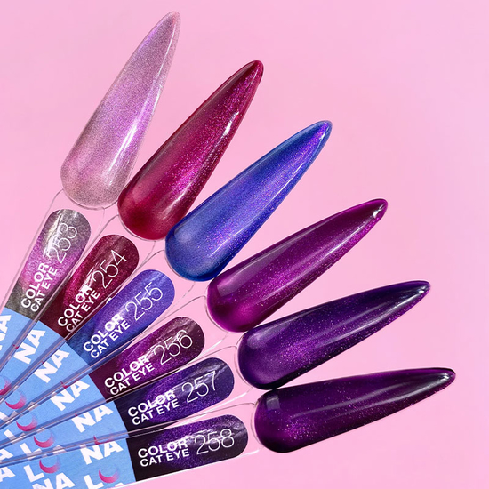 Гель-лак LUNA Color Cat Eye №258 13 мл, Колір: 2587