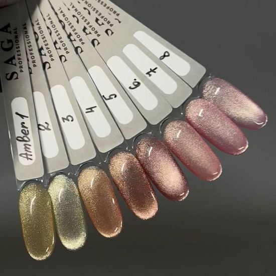 Гель-лак SAGA Amber Cat №01 10 мл, Цвет: 014