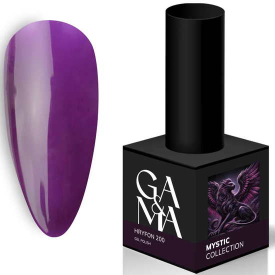 Гель-лак GA&MA Mystic collection 200 Hryfon / Мистик коллекция 200 Грифон 10 мл, Цвет: 200