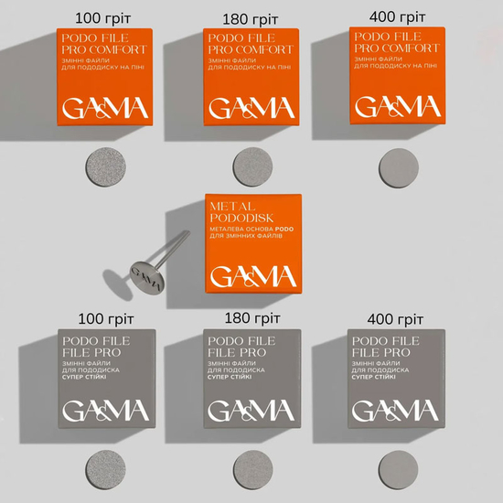 Металлическая основа для сменных файлов серии PRO GA&MA + Metal base for a FILE PRO3