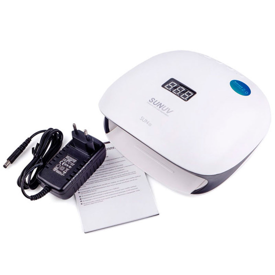 Універсальна LED/UV Лампа SUNUV 4S 48 Вт White/Black, Original, Колір: White/Black2