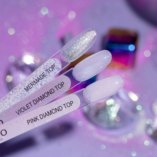 Топ для гель-лака без липкого слоя Komilfo Violet Diamond Top, 8 мл3