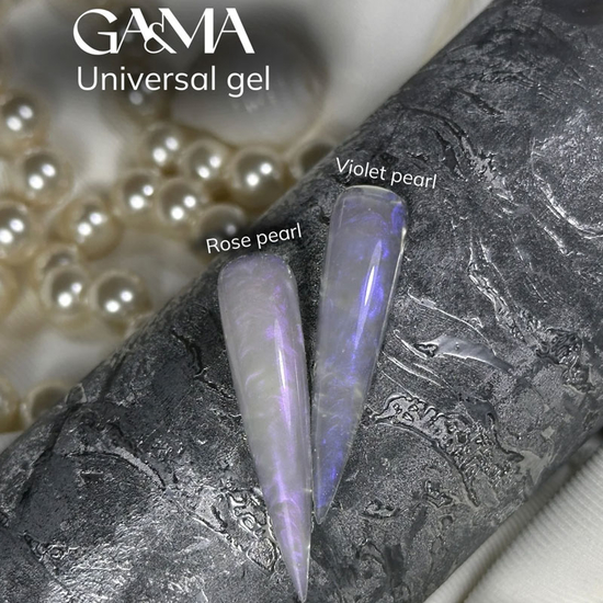 Універсальний гель GA&MA Universal Gel Violet Pearl Limited 15 мл, Колір: Violet Pearl4