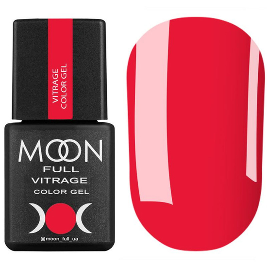 Гель-лак для ногтей MOON FULL Vitrage Collor Gel №07, 8 мл, Цвет: 07