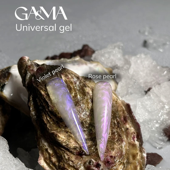 Універсальний гель GA&MA Universal Gel Violet Pearl Limited 15 мл, Колір: Violet Pearl2
