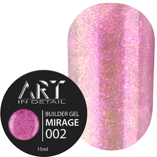 ART Builder Gel MIRAGE №002, 15 мл, Цвет: 002