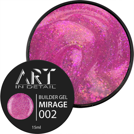 ART Builder Gel MIRAGE №002, 15 мл, Цвет: 0022