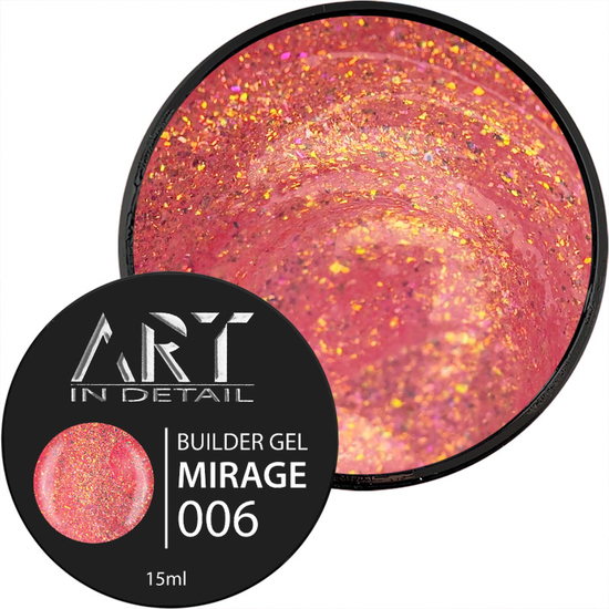 ART Builder Gel MIRAGE №006, 15 мл, Колір: 0062