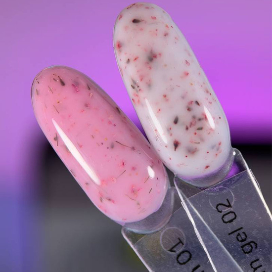 Гель із сухоцвітами DANNY Milk Blossom Gel №5 15 мл, Колір: 054