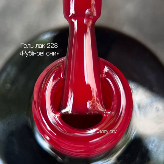 Гель-лак DANNY Gel Polish №228, 10 мл2