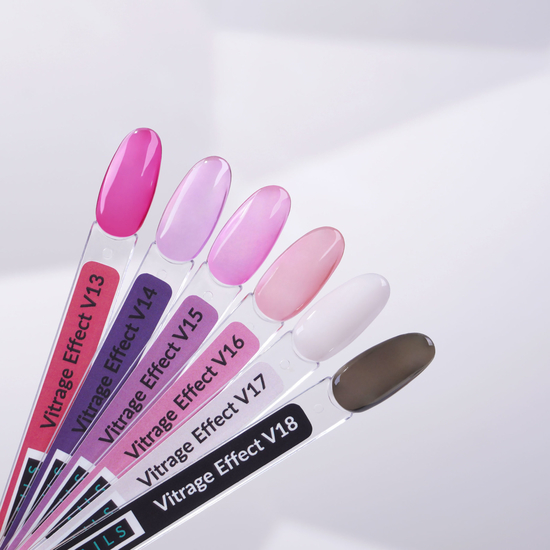 Гель-лак Kira Nails Vitrage №V18 (черный, витражный), 6 мл, Цвет: 183