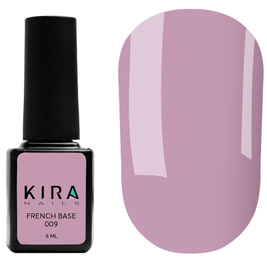 Kira Nails French Base 009 6 мл, Объем: 6 мл, Цвет: 009