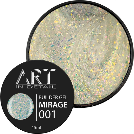 ART Builder Gel MIRAGE №001, 15 мл, Колір: 0012