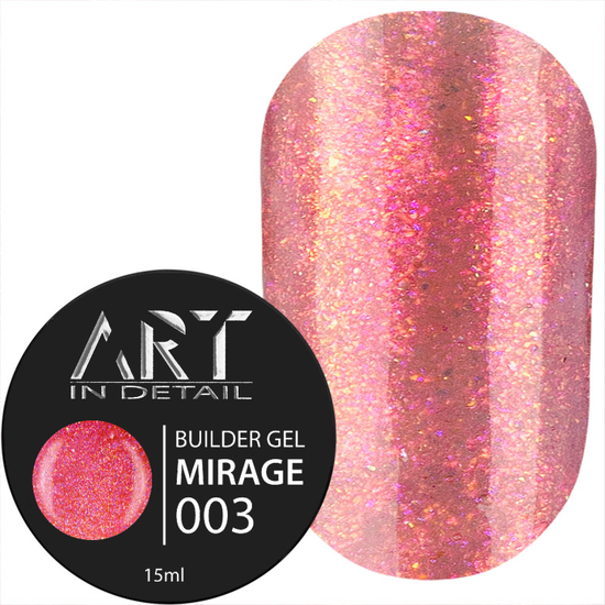 ART Builder Gel MIRAGE №003, 15 мл, Колір: 003