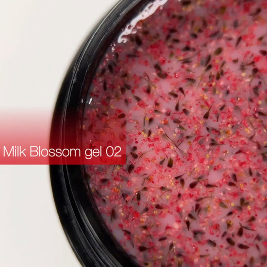 Гель із сухоцвітами DANNY Milk Blossom Gel №02 15 мл, Колір: 02