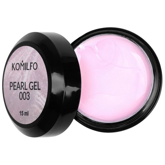 Гель для наращивания Komilfo Pearl Gel 003 15 мл, Объем: -15 мл, Цвет: 0034