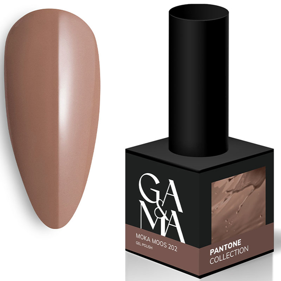 Гель-лак GA&MA Pantone collection 202 Moka Moos / Пантон колекція 202 Мока Мус 10 мл