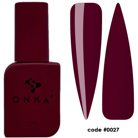 Гель для нігтів DNKa Liquid Acrygel 0027 Drunk cherry 12 мл, Об`єм: 12 мл, Колір: 0027