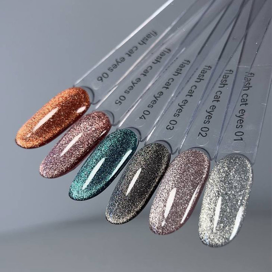 Гель-лак DANNY FLASH CAT EYE №01 8 мл, Цвет: 13