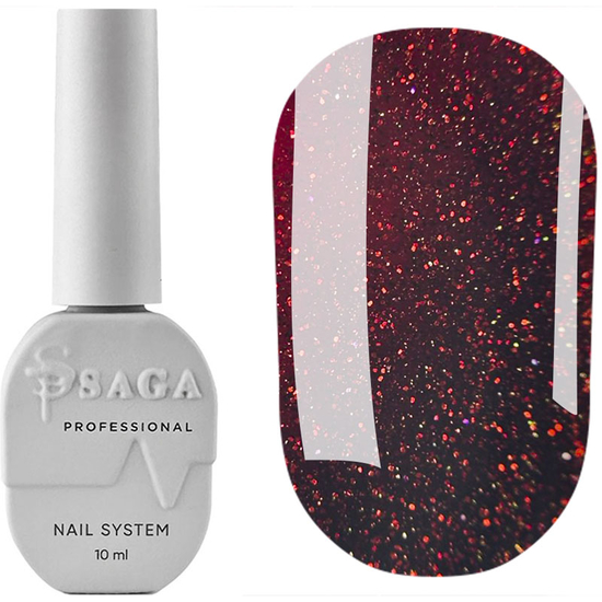 Гель-лак SAGA Red Love 02 10 мл, Цвет: 02