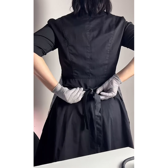 Фартук для мастера маникюра Valeri Apron черный5