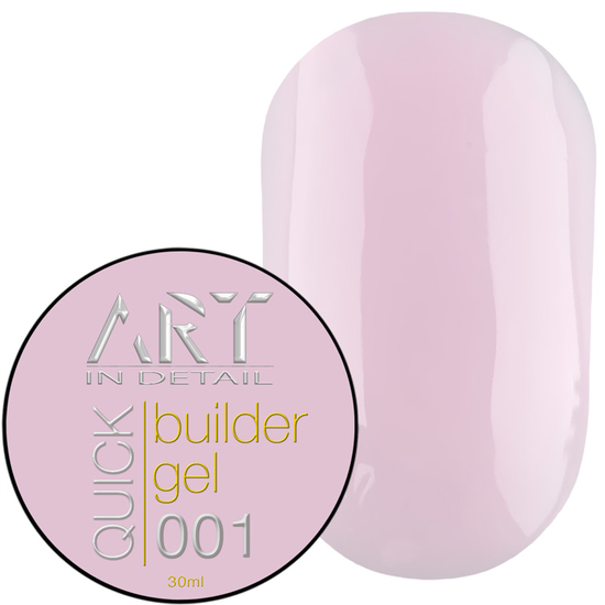Гель для нарощування ART QUICK Builder Gel №001, 30 мл, Об`єм: 30 мл
, Колір: 001