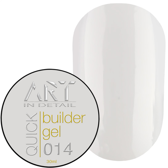 Гель для нарощування ART QUICK Builder Gel №014 Milky White, 30 мл, Об`єм: 30 мл
, Колір: 014