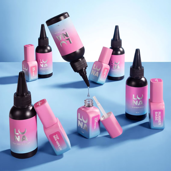 Топ для гель-лаку без липкого шару з УФ-фільтром LUNA Top Non Wipe UV 60 мл (рефіл), Об`єм: 60 мл3