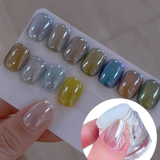 Втирка для нігтів PLATING AVRORA POWDER2