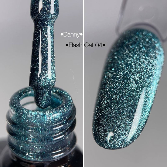 Гель-лак DANNY FLASH CAT EYE №04 8 мл, Цвет: 42