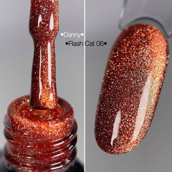 Гель-лак DANNY FLASH CAT EYE №06 8 мл, Цвет: 62