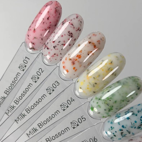Гель із сухоцвітами DANNY Milk Blossom Gel №08 15 мл, Колір: 088
