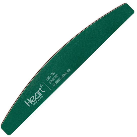 Пилка для ногтей Heart Half SHARP PRO 150/150, Абразивность: 150/150