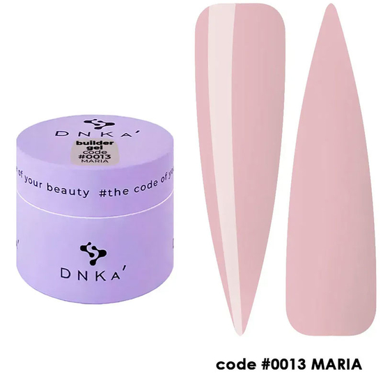 Гель для наращивания DNKa Builder Gel №0013 Maria 15 мл, Объем: 15 мл, Цвет: 0013