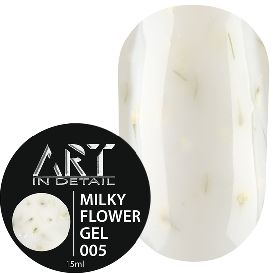 ART Builder Gel Milky Flower №005, 15 мл, Цвет: 0052