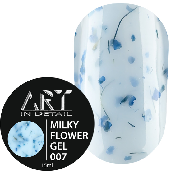 ART Builder Gel Milky Flower №007, 15 мл, Цвет: 0072