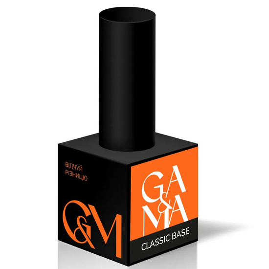 База для гель-лаку каучукова GaMa Base Classic 15 мл, Об`єм: 15 мл
