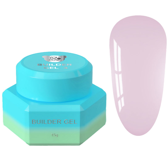 Гель для нарощування You Are Cute Builder Gel №3 15 мл, Об`єм: 15 мл
, Колір: 3