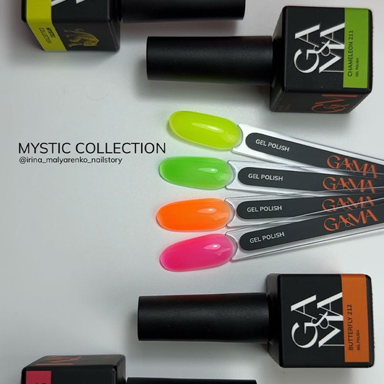 Гель-лак GA&MA Mystic collection 210 Jaguar / Мистик коллекция 210 Ягуар 10 мл, Цвет: 2105