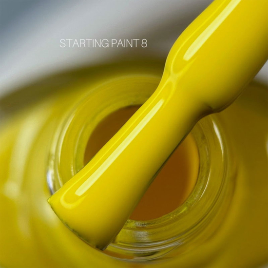 Лак-фарба для стемпінгу SAGA 08 жовтий, 8 мл, Колір: 082