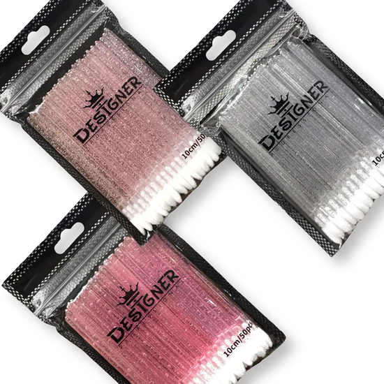 Велюрові аплікатори Designer глітерна ручка, колір в асортименті 50 шт, Колір: Рожевий