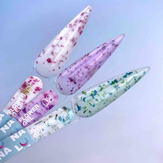 Гель для наращивания LUNA Flower Gel №02 15 мл, Цвет: 024