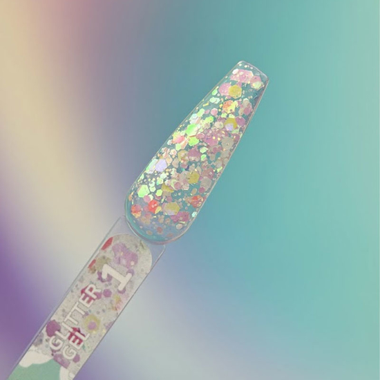 Блискітки для нігтів You Are Cute Glitter Gel №1 5 мл, Колір: 13