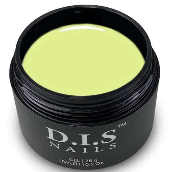 Гель для наращивания DIS Nails Hard Light Yellow, 28 г, Цвет: Light Yellow