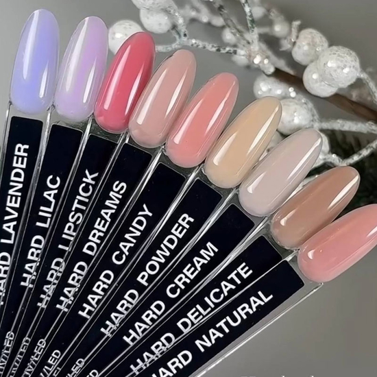 Гель для наращивания DIS Nails Hard Powder, 28 г, Цвет: Powder2