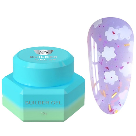 Гель для нарощування You Are Cute Builder Gel №24 15 мл, Об`єм: 15 мл
, Колір: 24