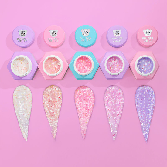 Гель для нарощування You Are Cute Builder Gel №24 15 мл, Об`єм: 15 мл
, Колір: 247