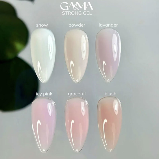 Гель для укрепления и наращивания GaMa Strong Gel №002 50 мл, Объем: 50 мл, Цвет: 0025