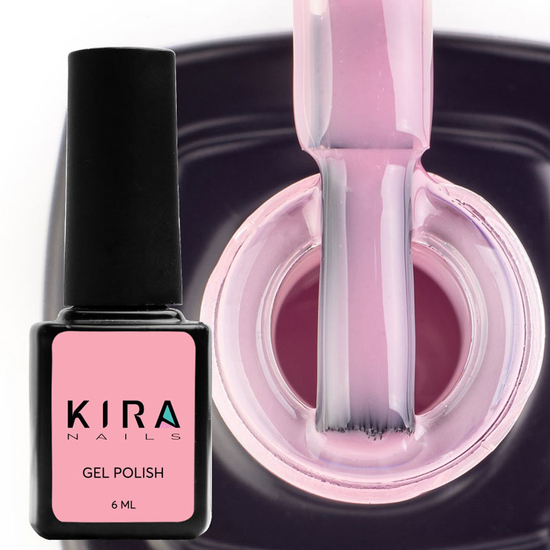Гель-лак Kira Nails №002 (нежно-розовый, эмаль), 6 мл3