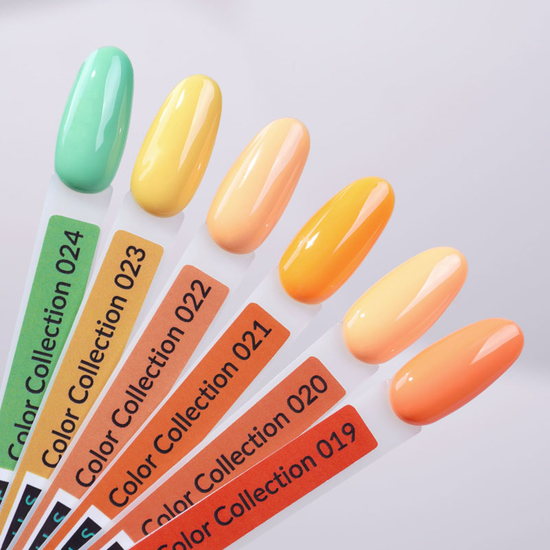 Гель-лак Kira Nails №023 (солнечно-желтый, эмаль), 6 мл4